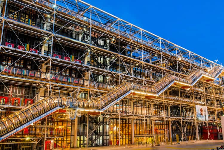 Museo de arte moderno y contemporáneo en París