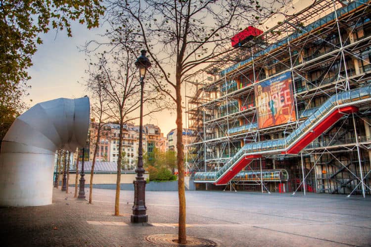 Visitar el Centro Pompidou en París