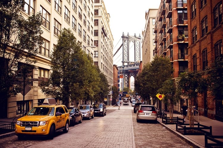 The five boroughs of New York City