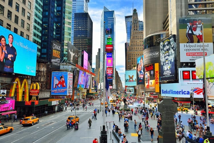 What are the five boroughs in new york
