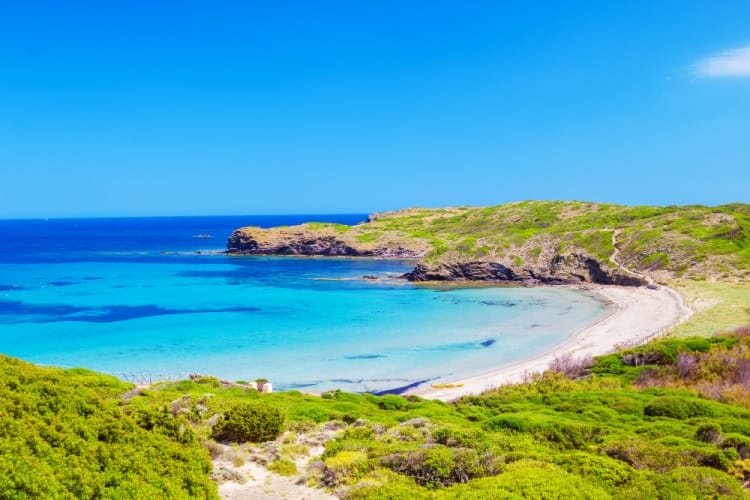 calas mas bonitas de menorca