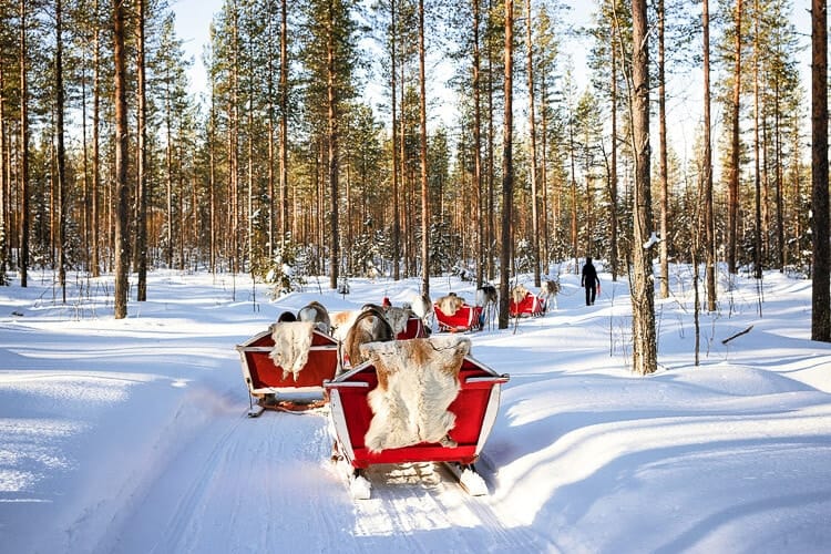 donde viajar en Navidad con niños