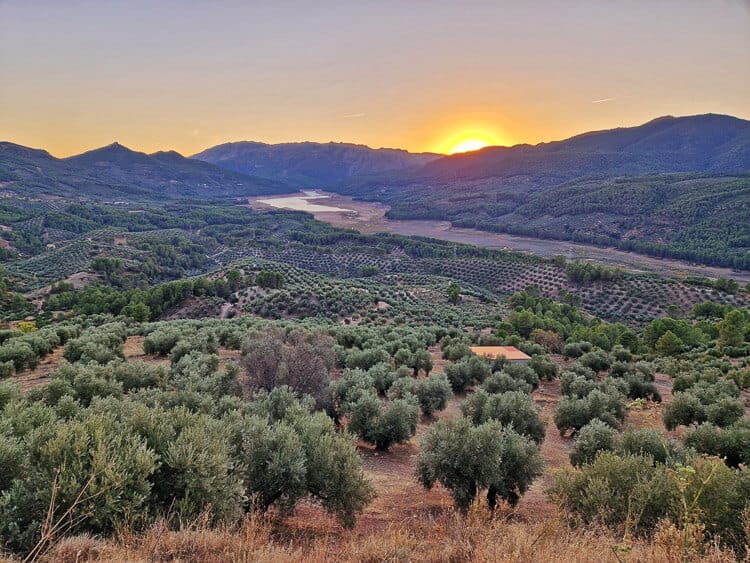 Atardecer en la Sierra de Cazorla 1