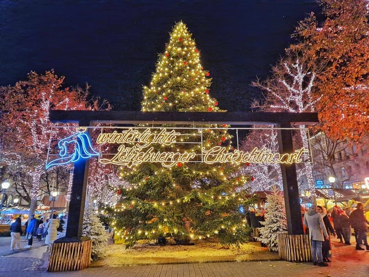 luces de Navidad en Luxemburgo