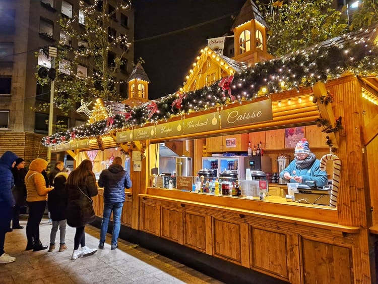 mercadillo navideños en Luxemburgo ciudad