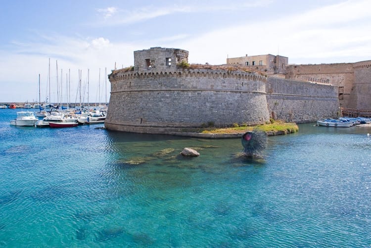 Castillo de Gallipoli Italia