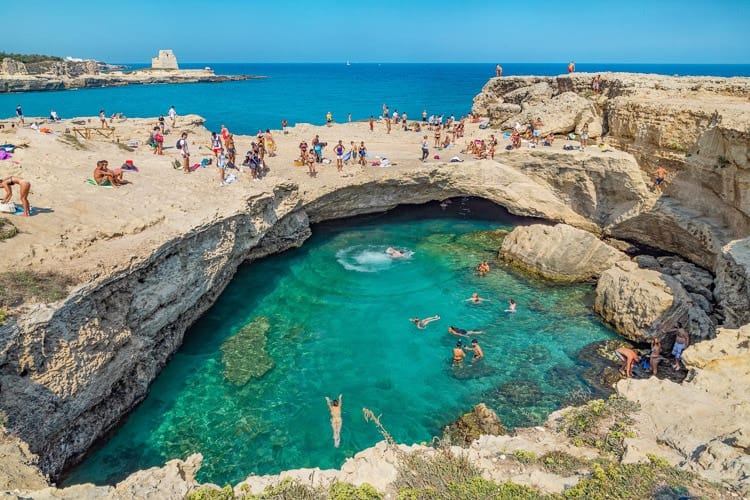 Grotta Della Poesia en la provincia de Lecce