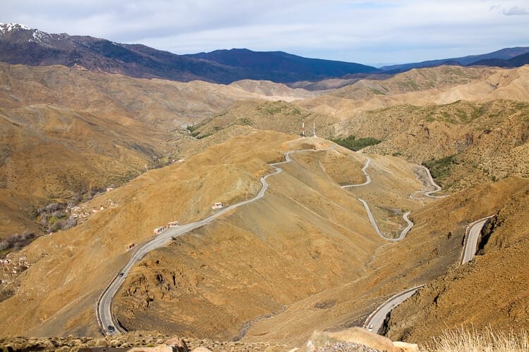 Carreteras del Atlas de Marruecos