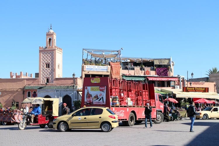 es seguro viajar a Marrakech