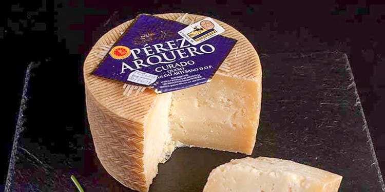 Queso manchego típico de Toledo