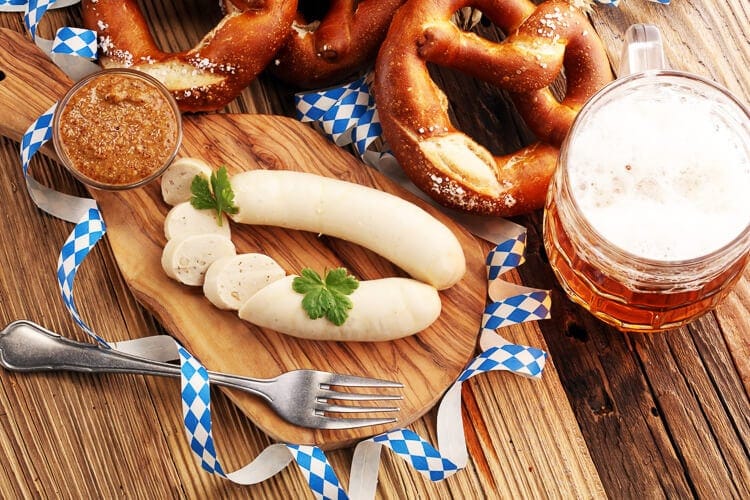 German sausage dishes
