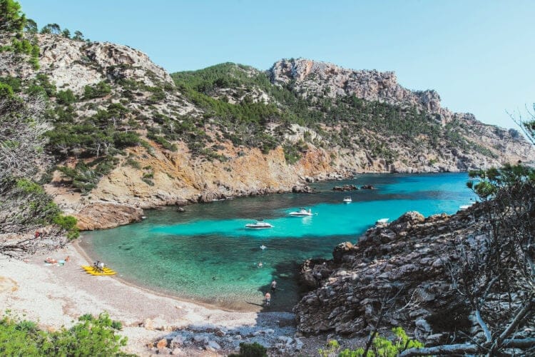 un dia navegando de lujo en Mallorca