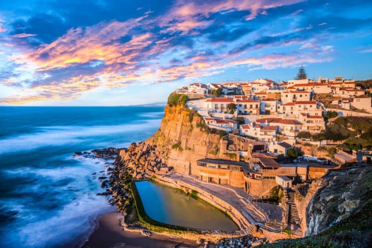 Azenhas do mar Sintra near Lisbon