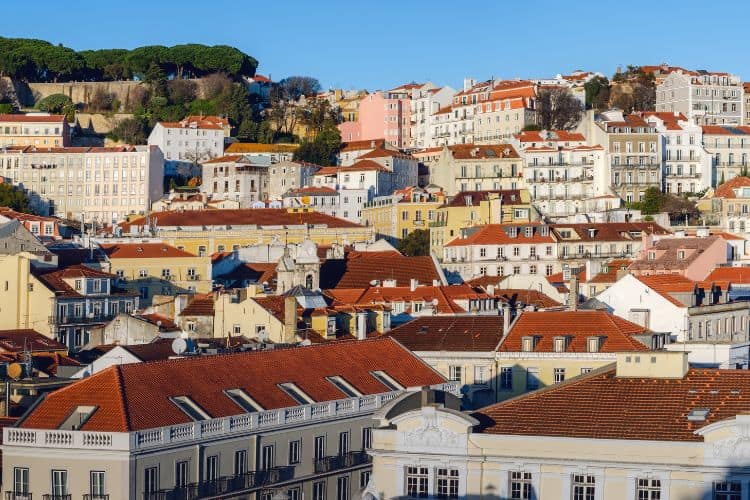 Barrio de Alfama en Lisboa