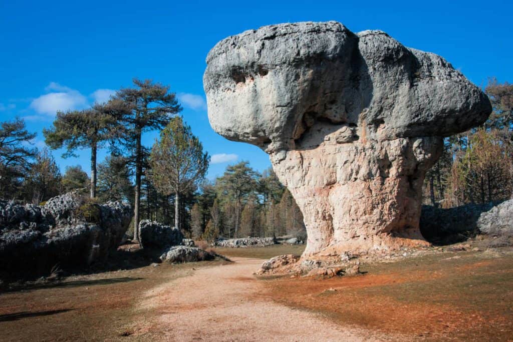 Ciudad Encantada de Cuenca cerca del Ventano del Diablo 1024x683