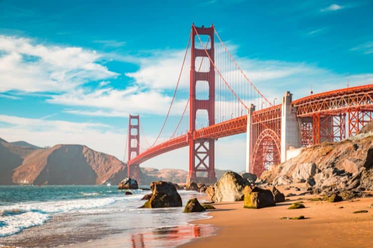 Golden gate bridge San Francisco California