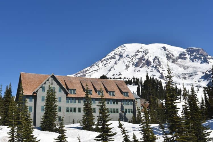 Paradise Inn in Winter