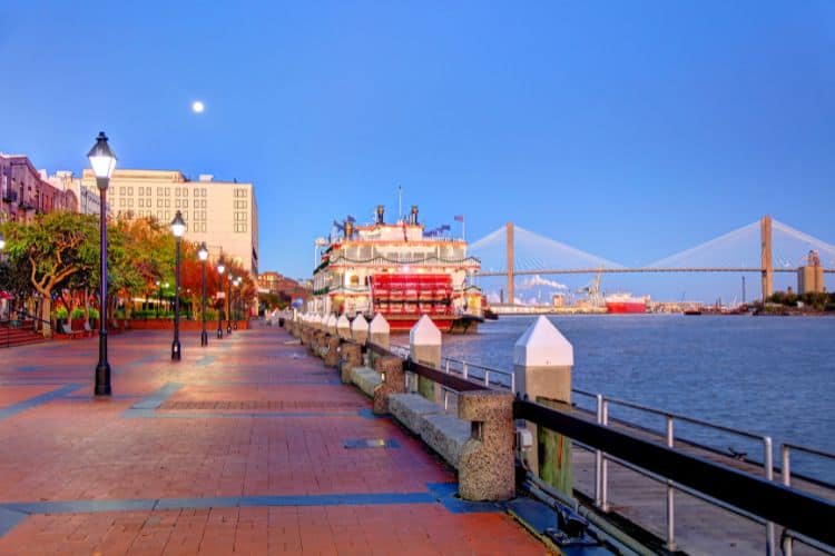 Savannah Georgia Waterfront