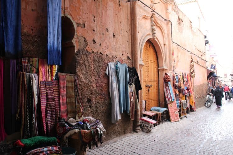 Calle de la Medina de Marrakech