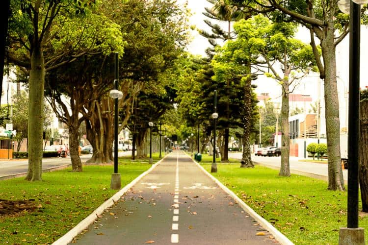 Ciclovia en Lima Peru