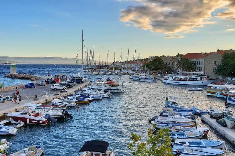 City of Bol in Brac one of the best islands near Dubrovnik