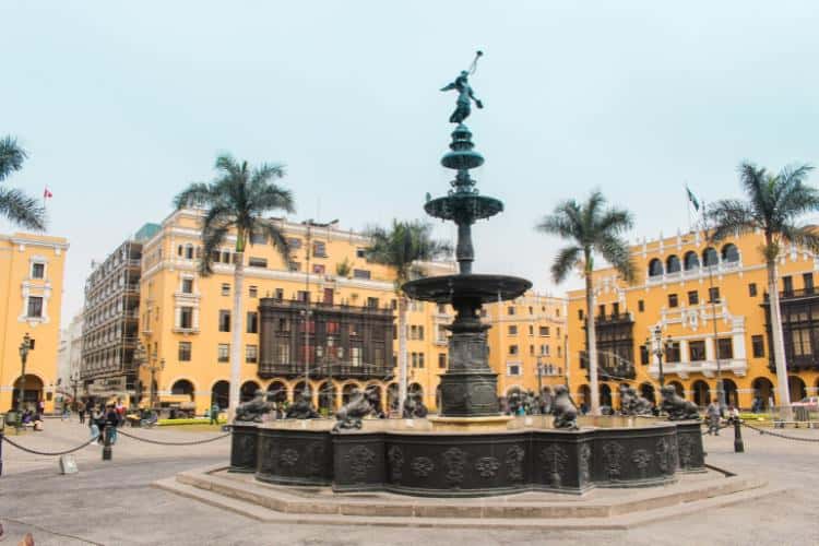 El Centro Historico de Lima es uno de los mejores lugares que visitar