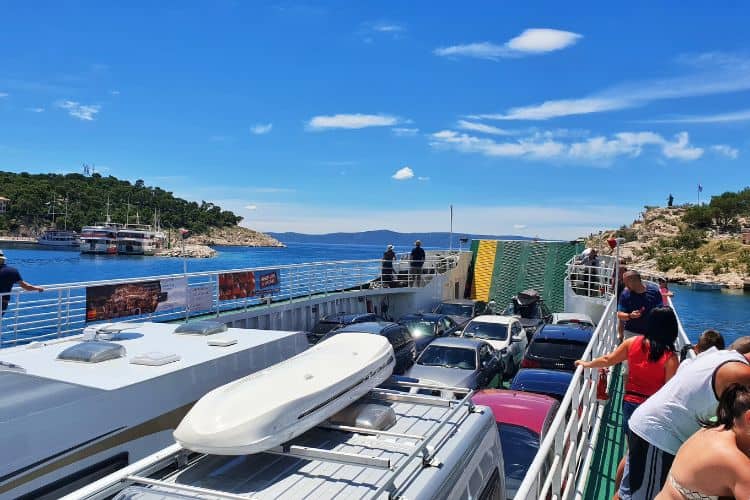 Ferry to the best islands near Dubrovnik Croatia