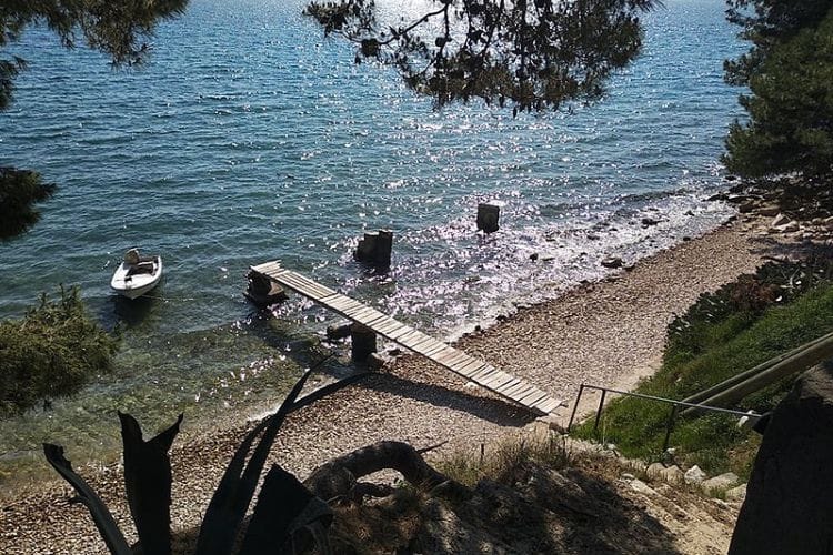 Punta Bajlo beach in Zadar