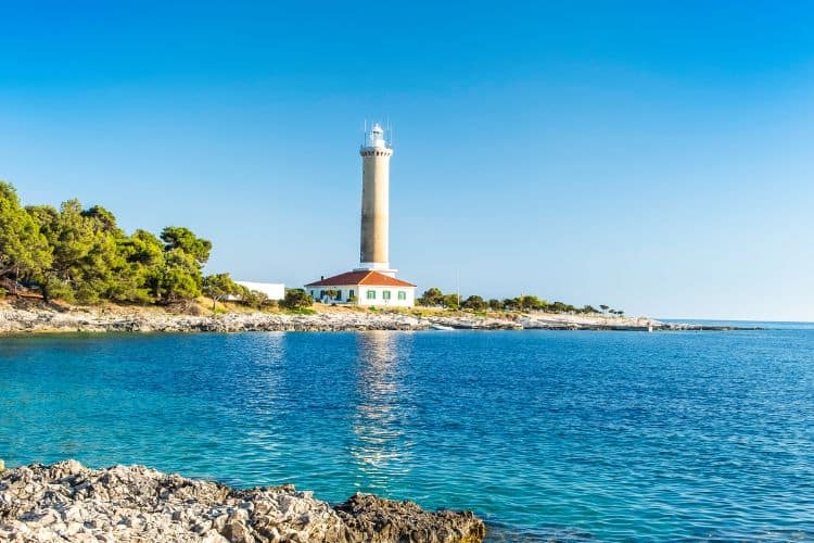 old light house in Dugi Otok Island