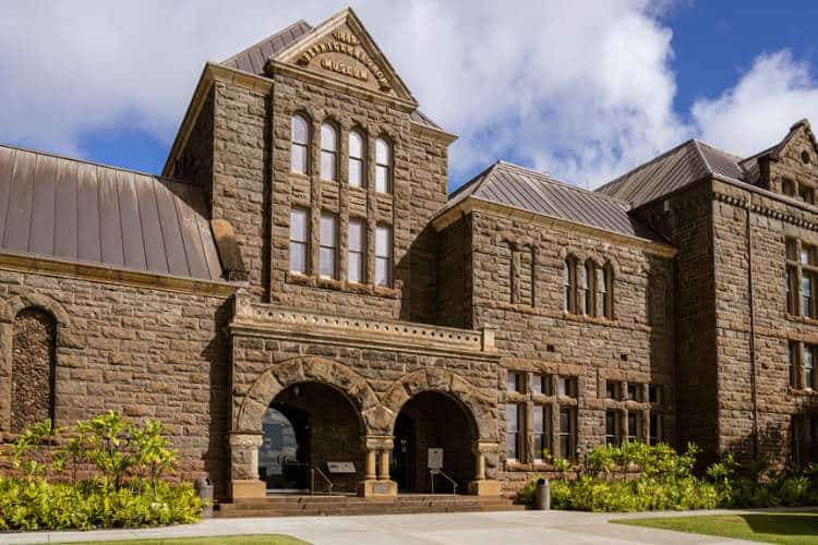 Bishop Museum in Honolulu Hawaii