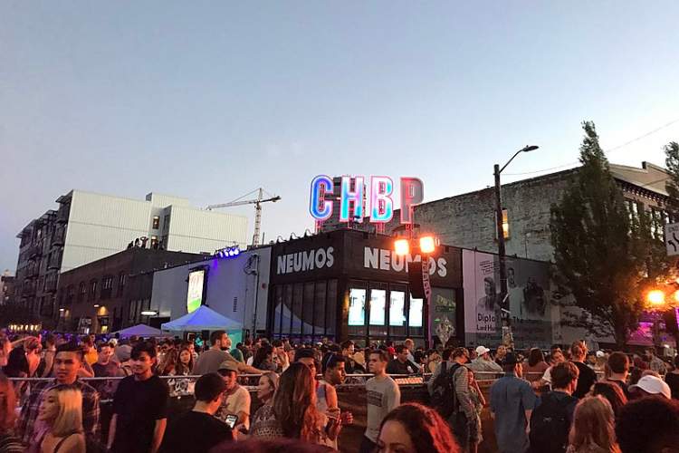 Capitol Hill Block Party in E Pike St Seattle
