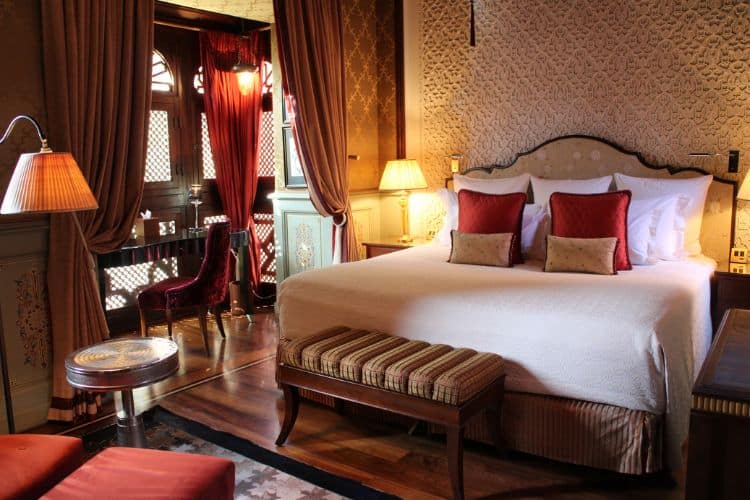 Habitacion del hotel Royal Mansour en Marrakech