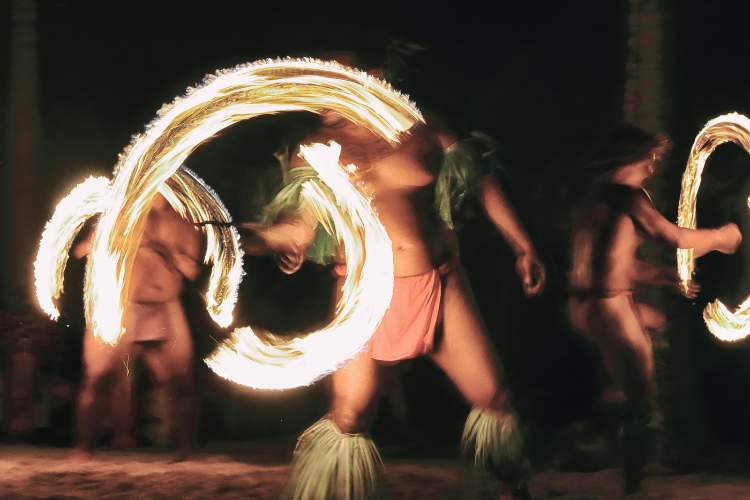 Hawaiian Cultural Activity at Hawaiian Luau