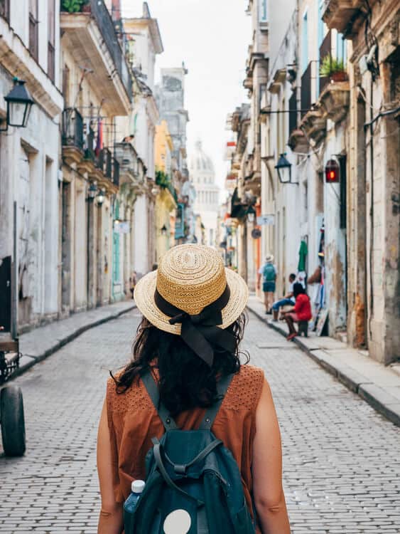 Paseando por las calles de Cuba