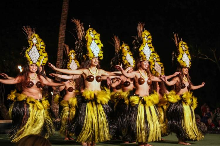 Traditional Hula Show in Hawaii