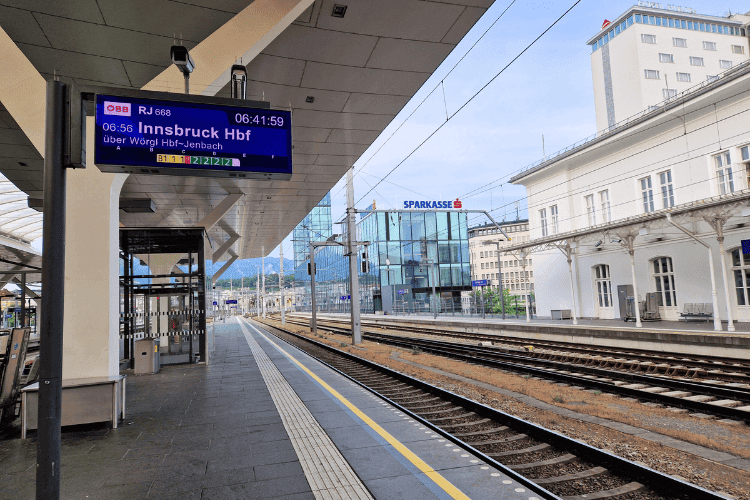 Estacion de tren de Innsbruck