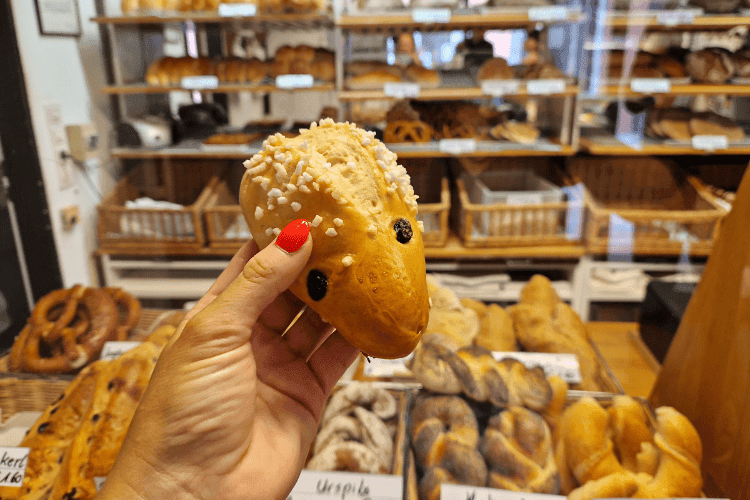 Gebildbrot pan dulce con forma de animales de Innsbruck