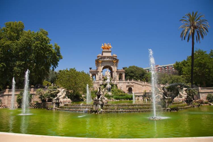 Parc de la Ciutadella en Barcelona