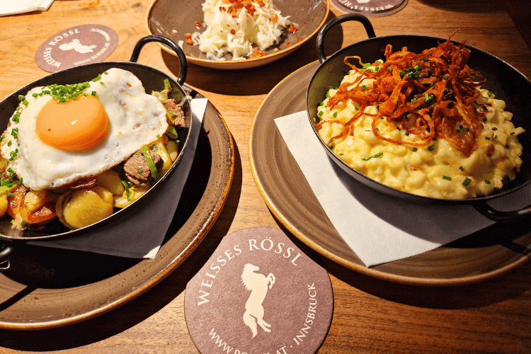 Platos tipicos que comer en Innsbruck