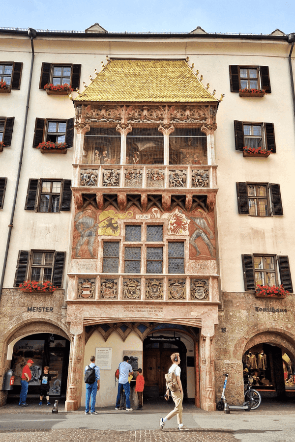 Tejado dorado de Innsbruck