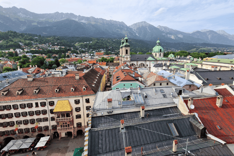 Vistas desde Torre de la Ciudad las mejores vistas de todo Innsbruck