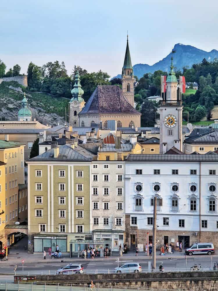 Vistas preciosas del Casco antiguo de Salzburgo