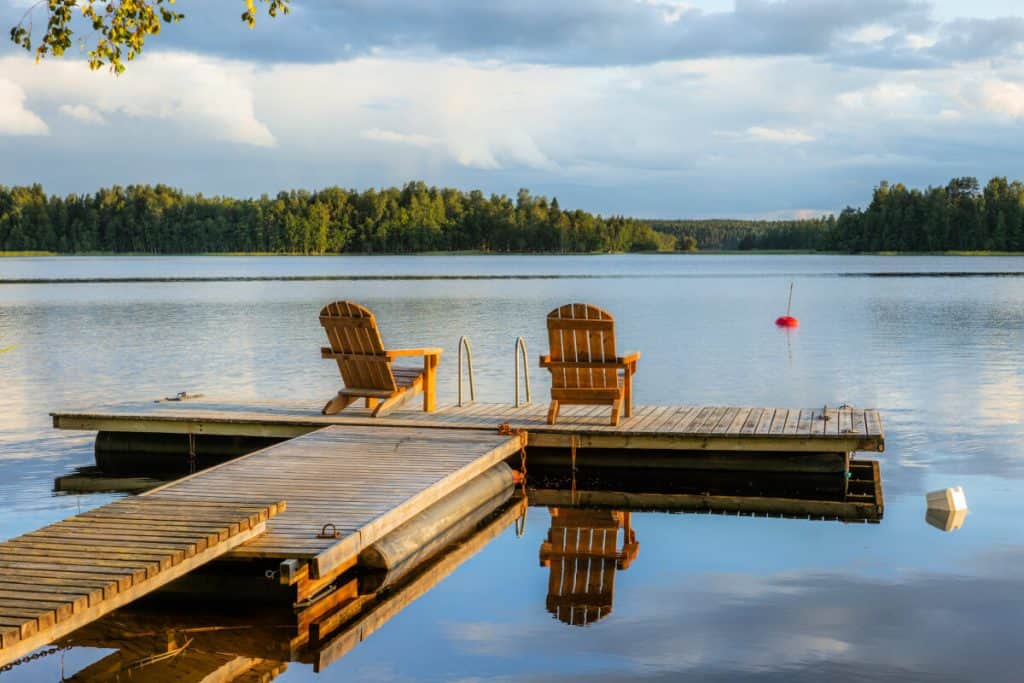 Lago Saimaa en Finlandia 1024x683