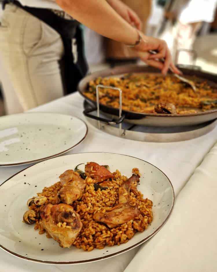 paella valenciana autentica